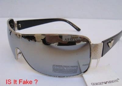 giorgio armani fake sunglasses